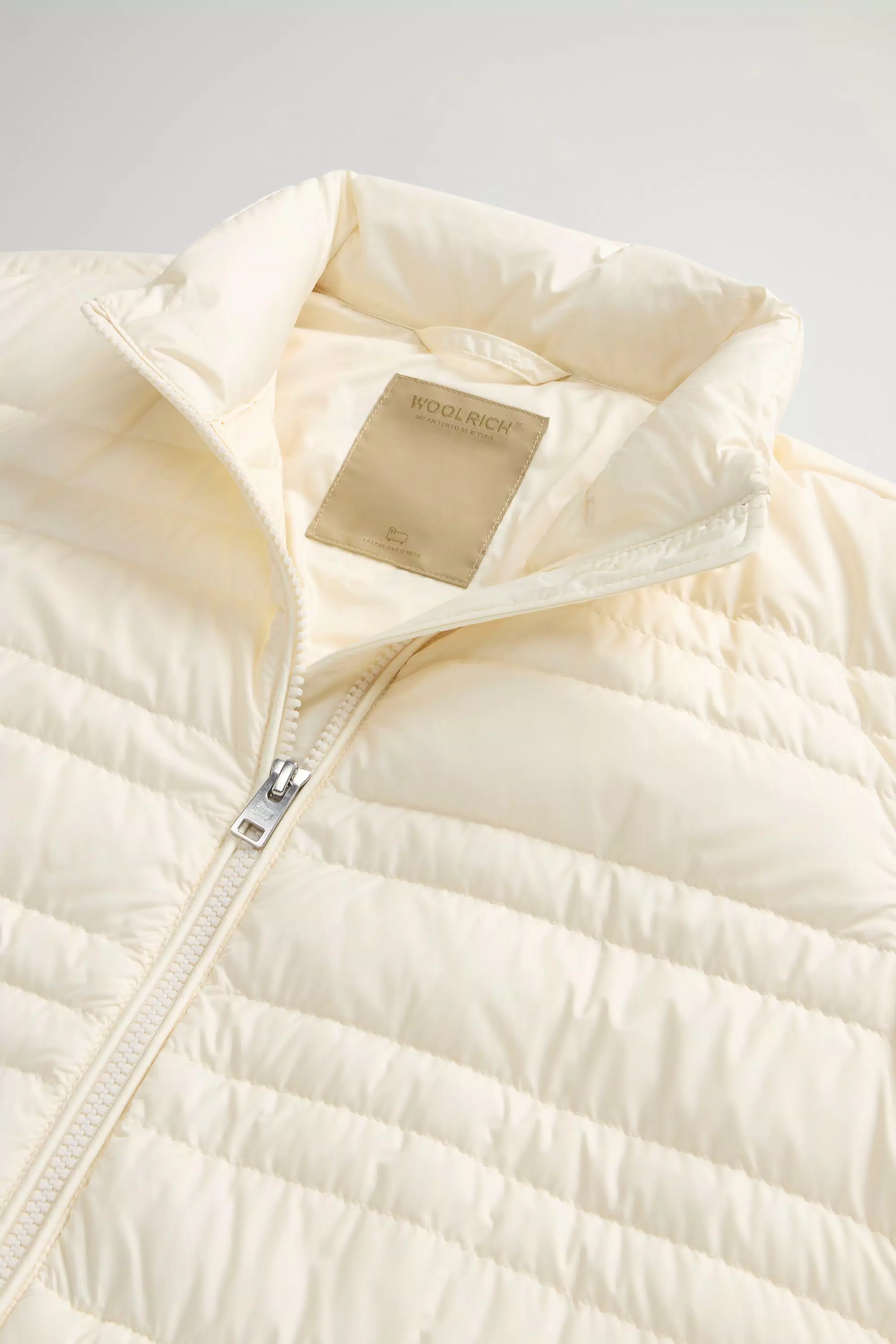 Polsterung aus Mikrofaser Jacke - Weiß