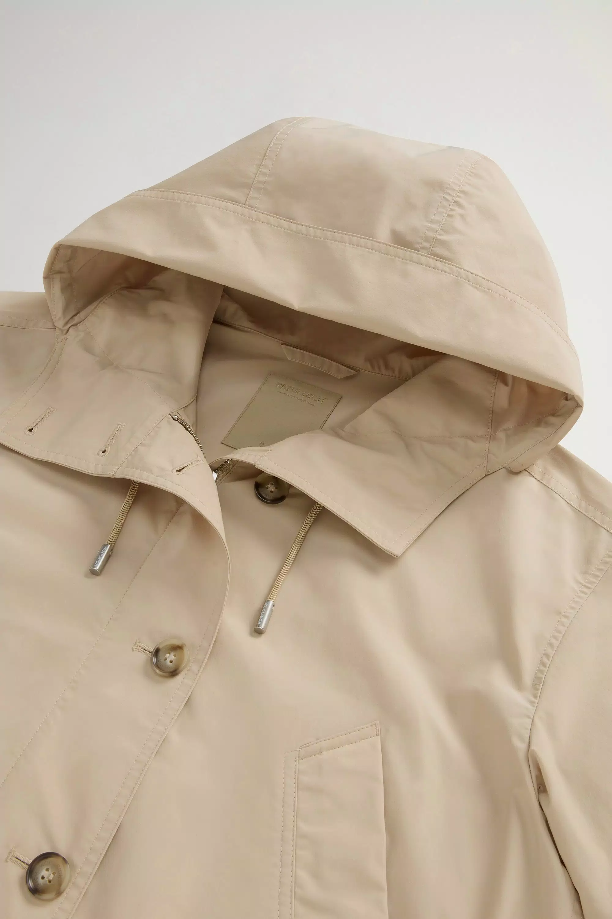 Short Urban Touch Parka - Weißer Pfeffer