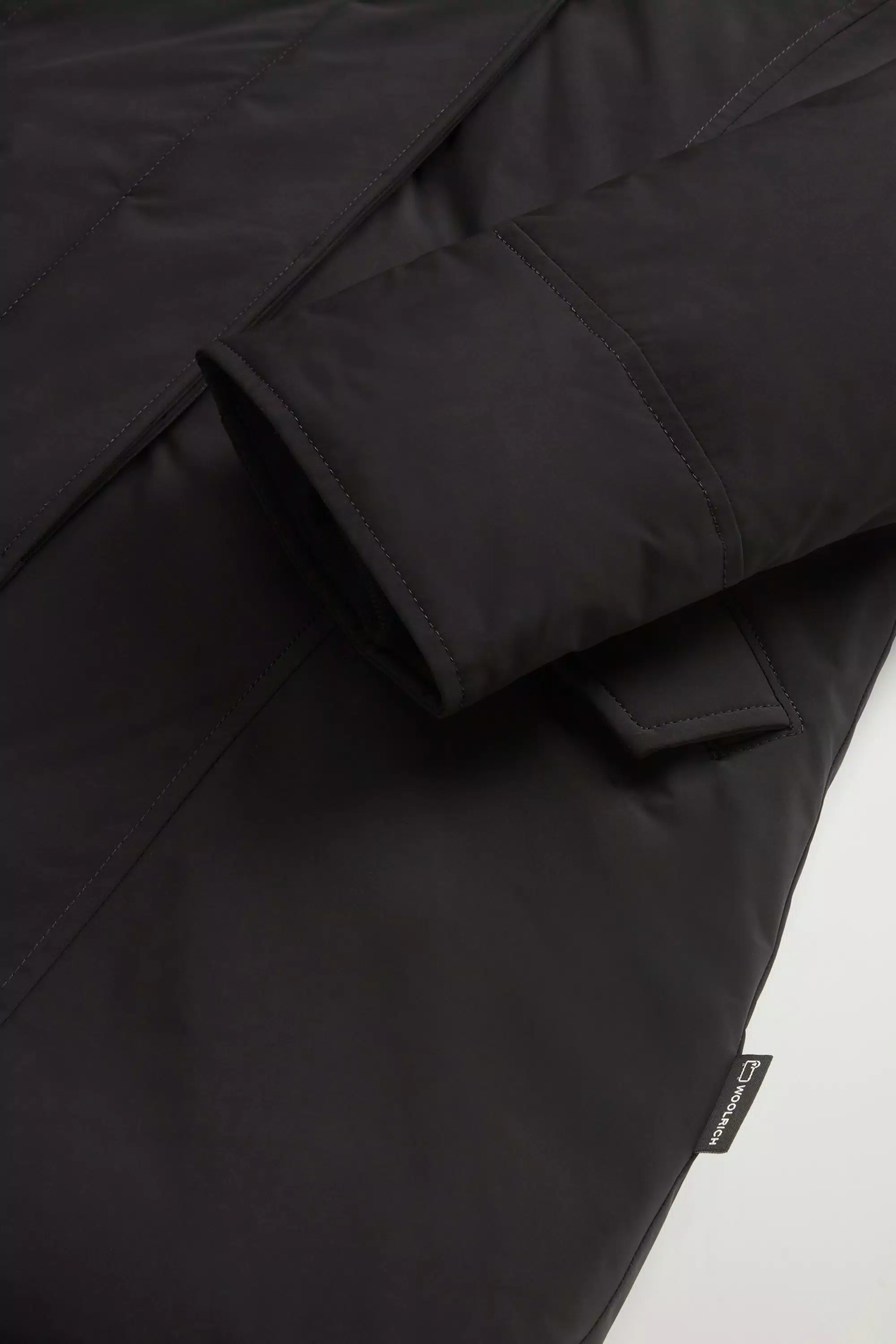 Arktische Parka im Urban-Touch mit abnehmbarem Fuchsfell - Schwarz