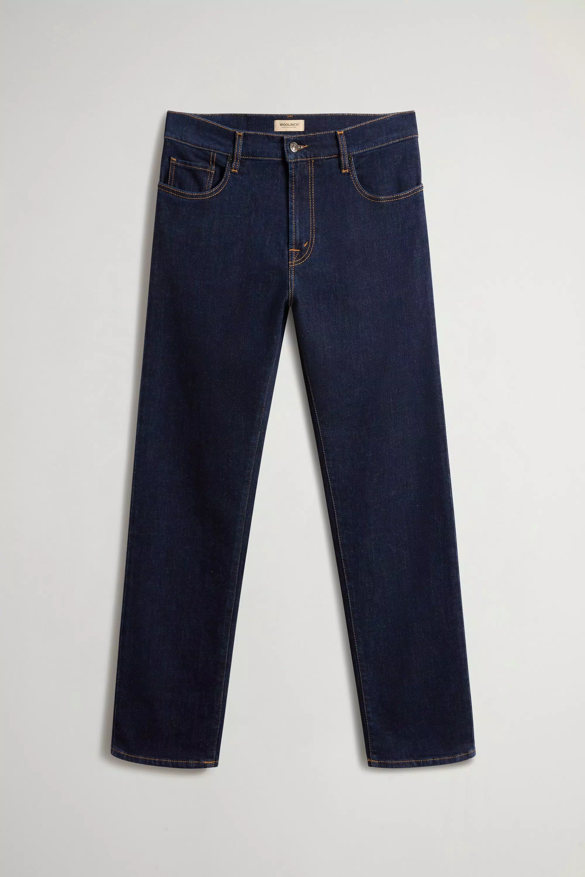 Five-Pocket-Jeans aus Stretch-Cotton-Denim - Rinse-Waschung